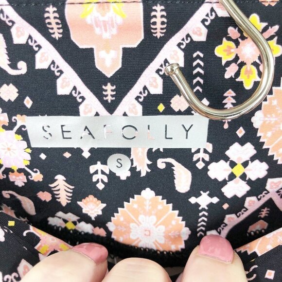 ✅ NWT SEAFOLLY INKA GYPSY 3/4 LEGGINGS SIZE SMALL - Picture 4 of 6